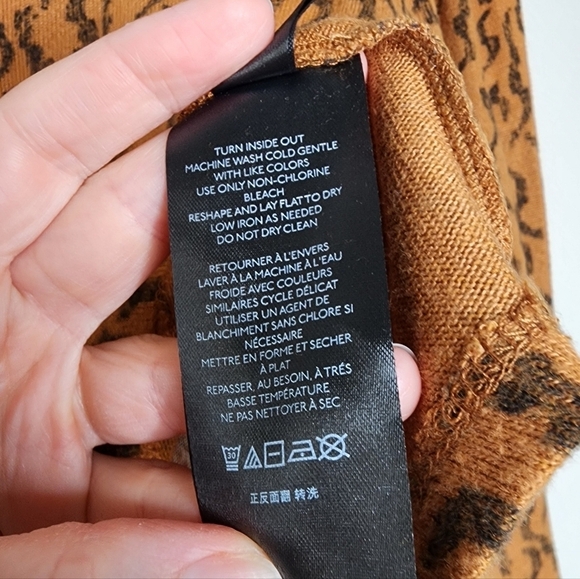 Anthropologie Puff-Sleeved Turtleneck Top XS - Picture 8 of 9